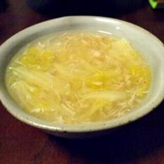 生姜たっぷり★カニと白菜のトロトロ煮